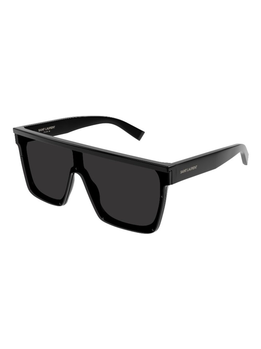 New Saint Laurent Women's Sunglasses Black Square Lens Acetate Frame SL 607 001